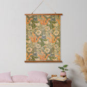 William Morris Spring Compton Flower Festival Hangend Wandkleed (Slaapkamer)