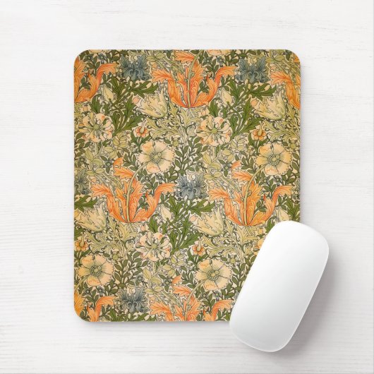 William Morris Spring Compton Flower Festival Muismat (Met muis)