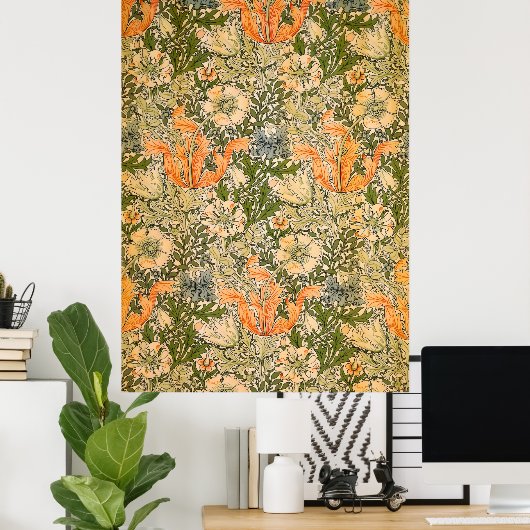 William Morris Spring Compton Flower Festival Poster (Thuiskantoor)