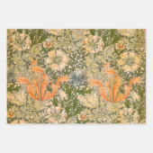 William Morris Spring Compton Flower Festival Sets Inpakpapier Vel (Voorkant)
