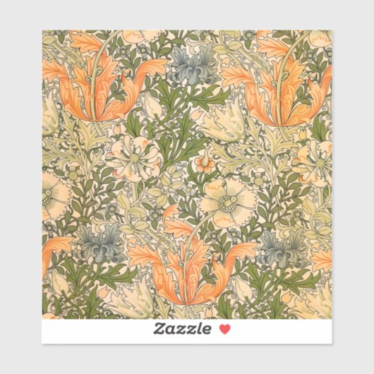 William Morris Spring Compton Flower Festival Sticker (Vel)