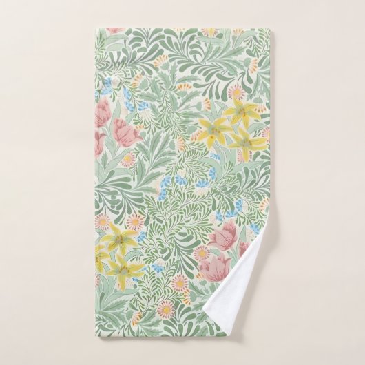 William Morris Spring Floral, Engelse tuin Bad Handdoek (Handdoek)