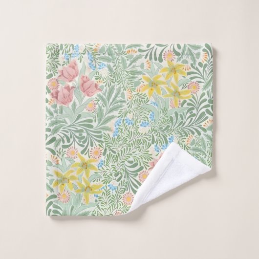 William Morris Spring Floral, Engelse tuin Bad Handdoek (Wasdoekje)