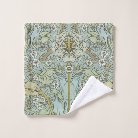 William Morris Spring Thicket: Antiek Bloemen Bad Handdoek (Wasdoekje)