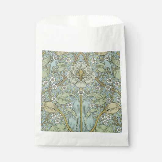 William Morris Spring Thicket: Antiek Bloemen Bedankzakje (Voorkant)