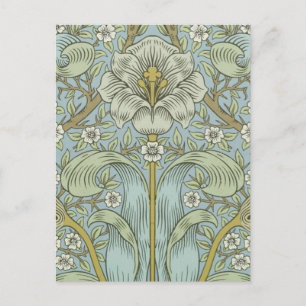 William Morris Spring Thicket: Antiek Bloemen Briefkaart