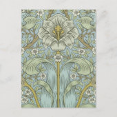 William Morris Spring Thicket: Antiek Bloemen Briefkaart (Voorkant)