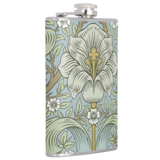 William Morris Spring Thicket: Antiek Bloemen Heupfles (Rechts)