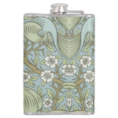 William Morris Spring Thicket: Antiek Bloemen Heupfles (Achterkant)