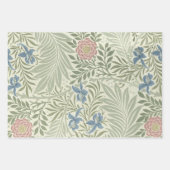William Morris Spring Thicket: Antiek Bloemen Inpakpapier Vel (Voorkant 3)