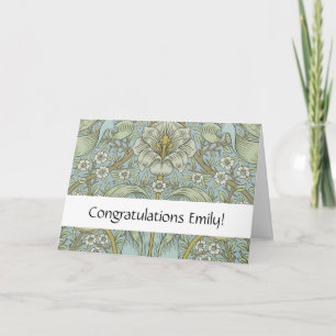 William Morris Spring Thicket: Antiek Bloemen Kaart