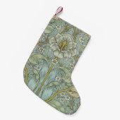 William Morris Spring Thicket: Antiek Bloemen Kleine Kerstsok (Voorkant (Hangend))