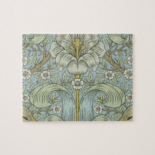 William Morris Spring Thicket: Antiek Bloemen Legpuzzel (Horizontaal)