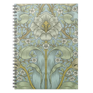 William Morris Spring Thicket: Antiek Bloemen Notitieboek