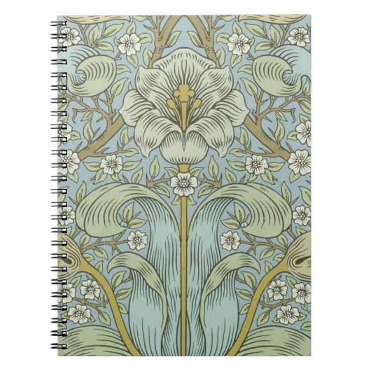 William Morris Spring Thicket: Antiek Bloemen Notitieboek (Voorkant)