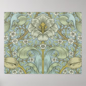 William Morris Spring Thicket: Antiek Bloemen Poster (Voorkant)