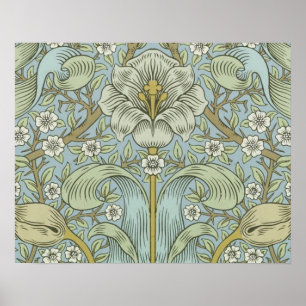 William Morris Spring Thicket: Antiek Bloemen Poster