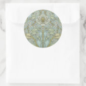 William Morris Spring Thicket: Antiek Bloemen Ronde Sticker (Tas)