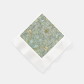 William Morris Spring Thicket: Antiek Bloemen Servet (Hoek)