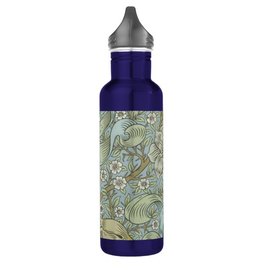 William Morris Spring Thicket: Antiek Bloemen Waterfles (Links)