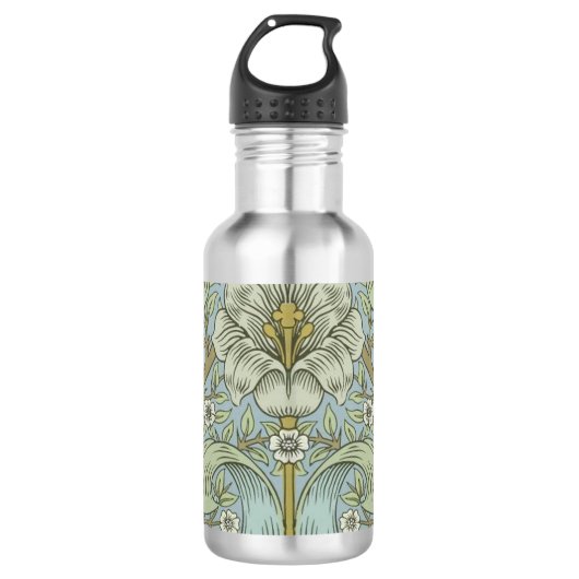 William Morris Spring Thicket: Antiek Bloemen Waterfles (Voorkant)