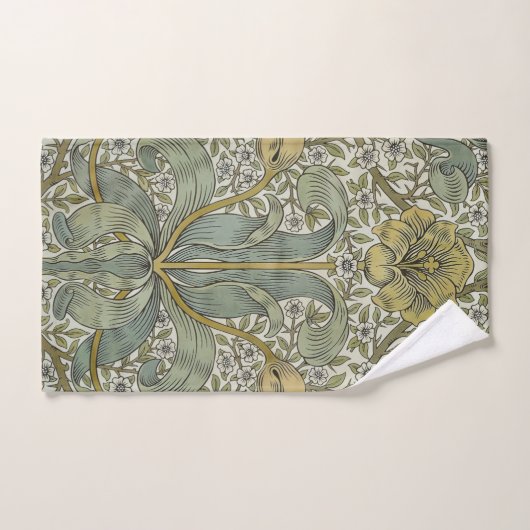 William Morris Spring Thicket Classic Pattern Bad Handdoek (Handdoek)