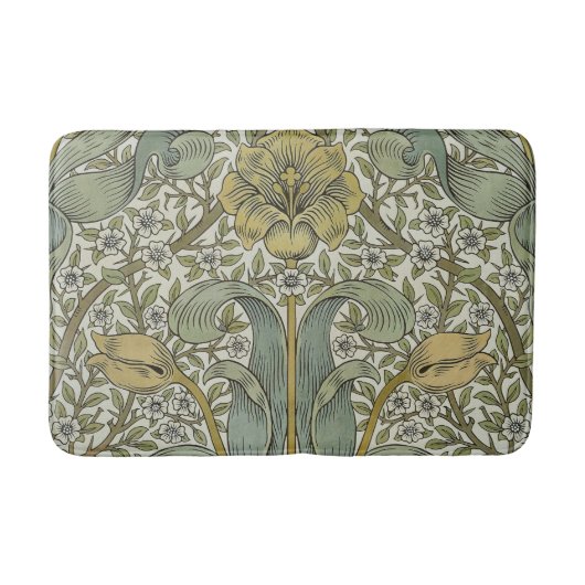 William Morris Spring Thicket Classic Pattern Badmat (Voorkant)