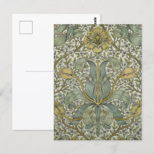 William Morris Spring Thicket Classic Pattern Briefkaart