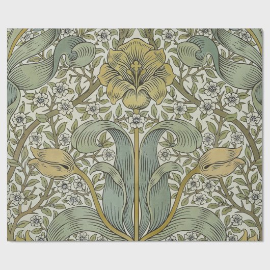 William Morris Spring Thicket Classic Pattern Cadeaupapier (Vlak)