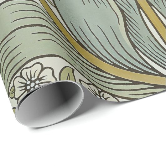 William Morris Spring Thicket Classic Pattern Cadeaupapier (Rol Hoek)