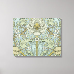 William Morris Spring Thicket Classic Pattern Canvas Afdruk