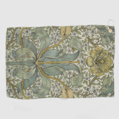 William Morris Spring Thicket Classic Pattern Golfhanddoek (Horizontaal)