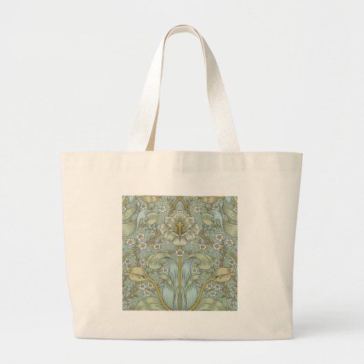 William Morris Spring Thicket Classic Pattern Grote Tote Bag (Voorkant)
