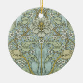 William Morris Spring Thicket Classic Pattern Keramisch Ornament (Voorkant)