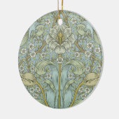 William Morris Spring Thicket Classic Pattern Keramisch Ornament (Links)