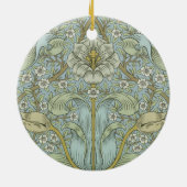 William Morris Spring Thicket Classic Pattern Keramisch Ornament (Achterkant)