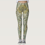 William Morris Spring Thicket Classic Pattern Leggings (Voorkant)