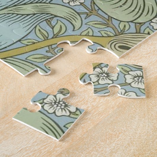 William Morris Spring Thicket Classic Pattern Legpuzzel (Zijkant)