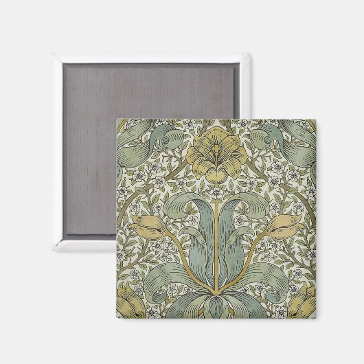 William Morris Spring Thicket Classic Pattern Magneet (Voorkant / Achterkant)