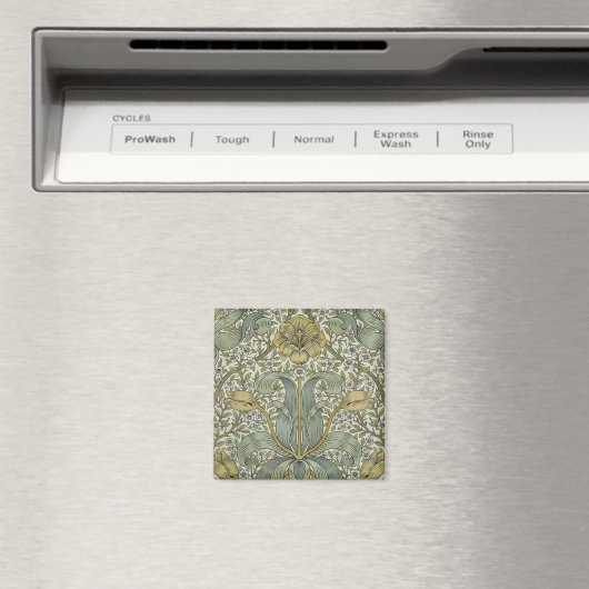William Morris Spring Thicket Classic Pattern Magneet (Insitu (Vaatwasser))