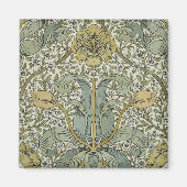 William Morris Spring Thicket Classic Pattern Magneet (Voorkant)
