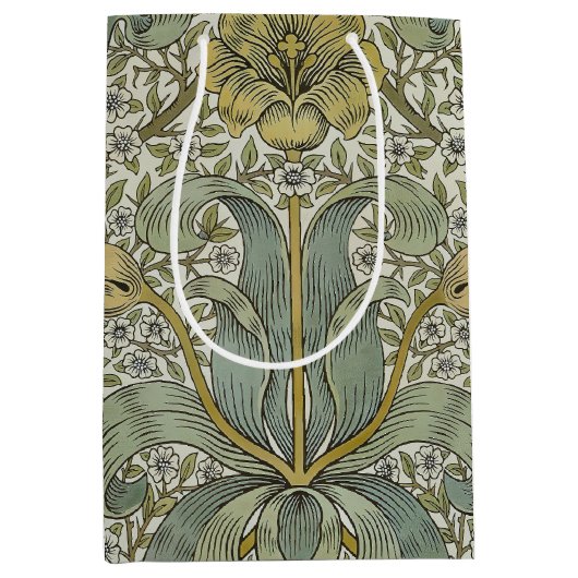 William Morris Spring Thicket Classic Pattern Medium Cadeauzakje (Voorkant)