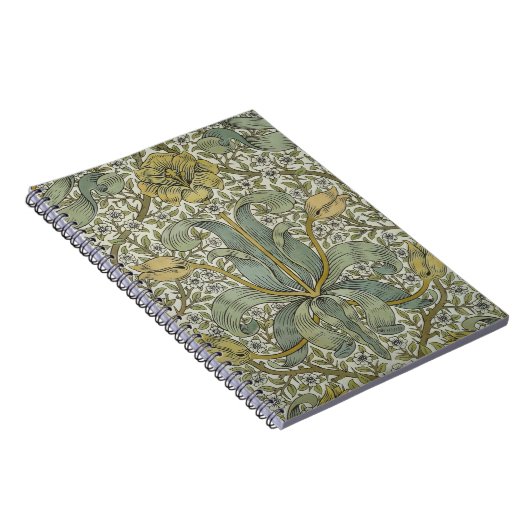 William Morris Spring Thicket Classic Pattern Notitieboek (Rechterzijde)