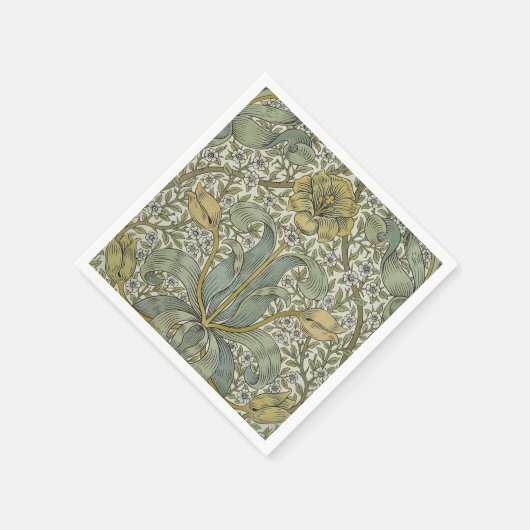 William Morris Spring Thicket Classic Pattern Servet (Hoek)
