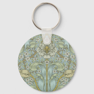 William Morris Spring Thicket Classic Pattern Sleutelhanger