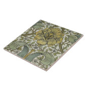 William Morris Spring Thicket Classic Pattern Tegeltje (Zijkant)
