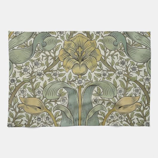 William Morris Spring Thicket Classic Pattern Theedoek (Horizontaal)