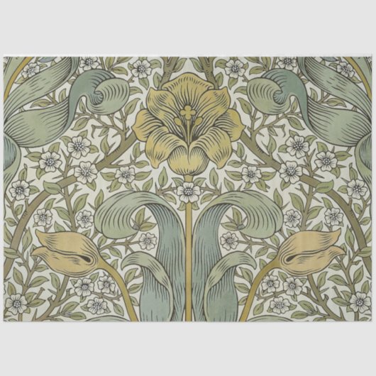 William Morris Spring Thicket Classic Pattern Tissuepapier (Voorkant)