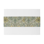 William Morris Spring Thicket Classic Pattern Uitnodigingen Wikkel (Achterkant Voorbeeld)