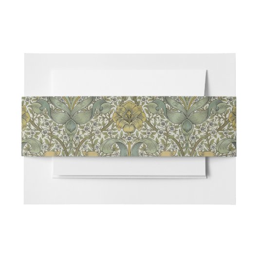 William Morris Spring Thicket Classic Pattern Uitnodigingen Wikkel (Voorkant Voorbeeld)